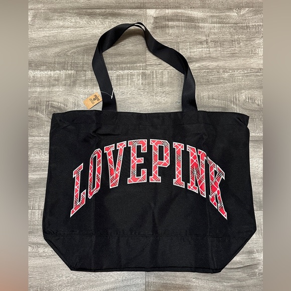 Victorias Secret Weekender "Love Pink" Tote Bag - Picture 3 of 8